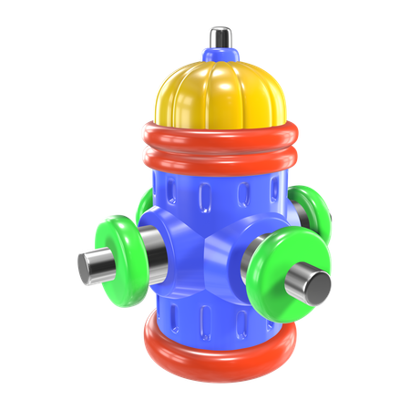 Boca de incendio  3D Icon