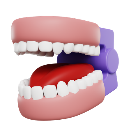 Modelo de boca  3D Icon