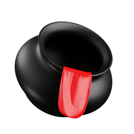 Pot de sorcière  3D Icon