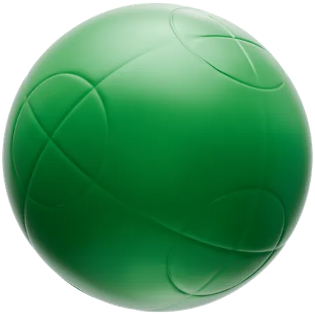 Bocce Ball  3D Icon