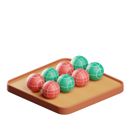 Bocce Ball  3D Icon