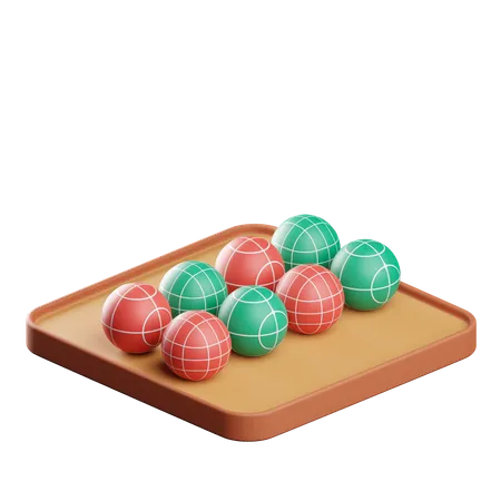 Bocce Ball  3D Icon