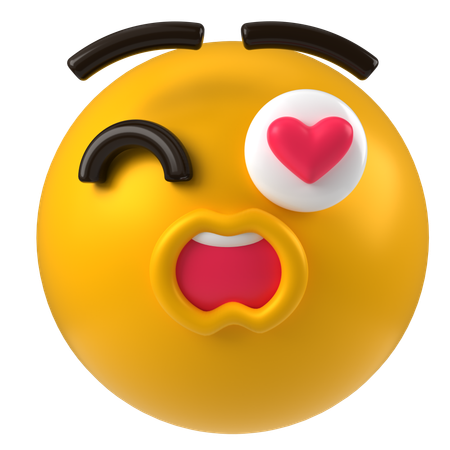 Emoji bocejando  3D Icon