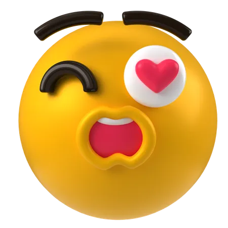 Emoji bocejando  3D Icon