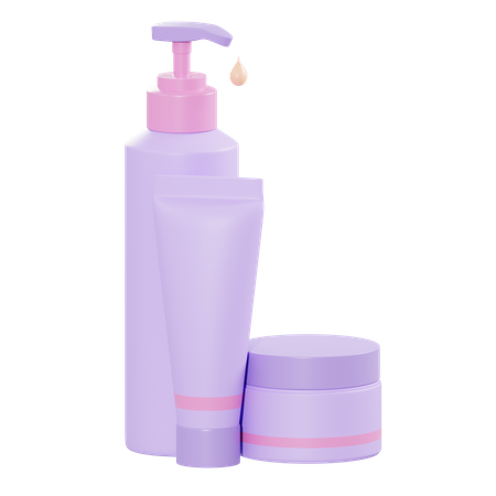 Body Care Cosmetics  3D Icon