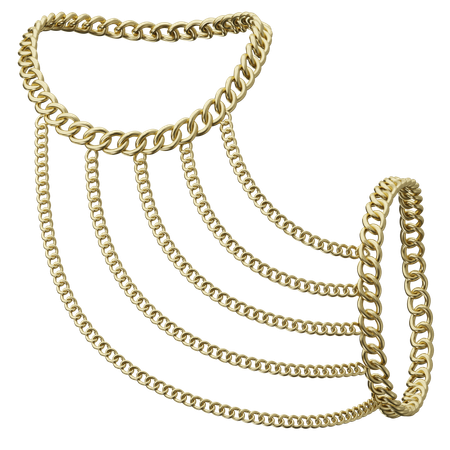 Body Chain  3D Icon