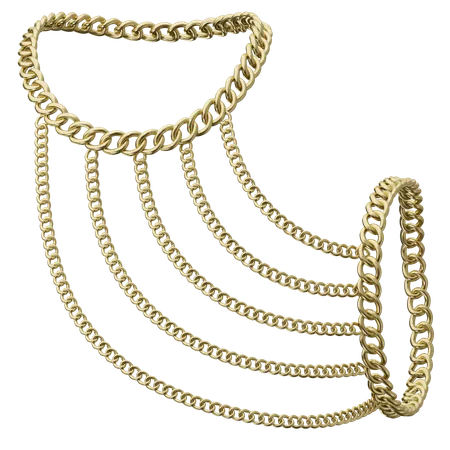 Body Chain  3D Icon