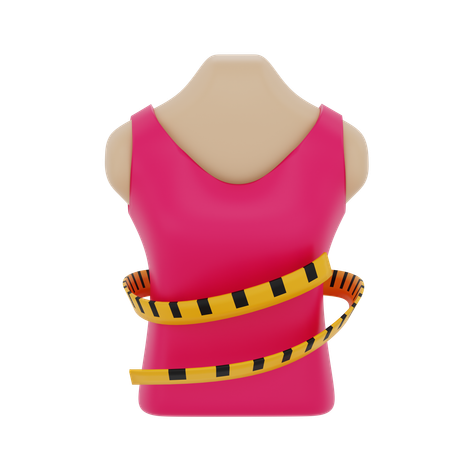 Corps de femme  3D Icon