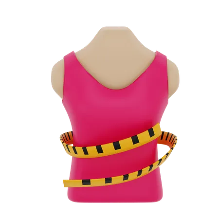 Corps de femme  3D Icon