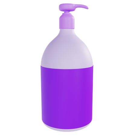 Body Lotion  3D Illustration