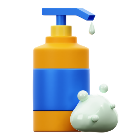 Body Lotion  3D Illustration