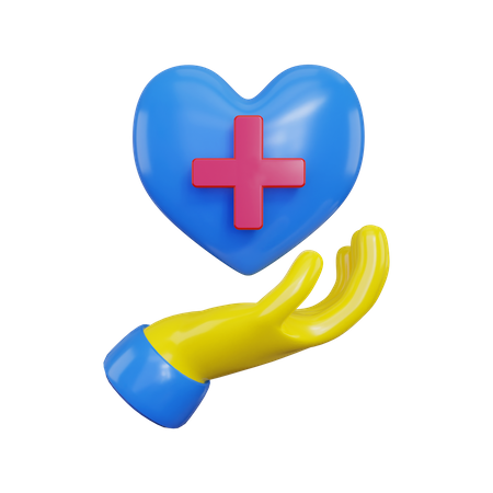 Body part donation  3D Icon