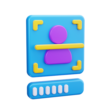 Body Scan  3D Icon