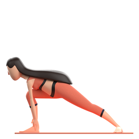 Body Stretching  3D Icon