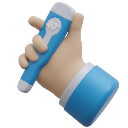 Body Temperature  3D Icon