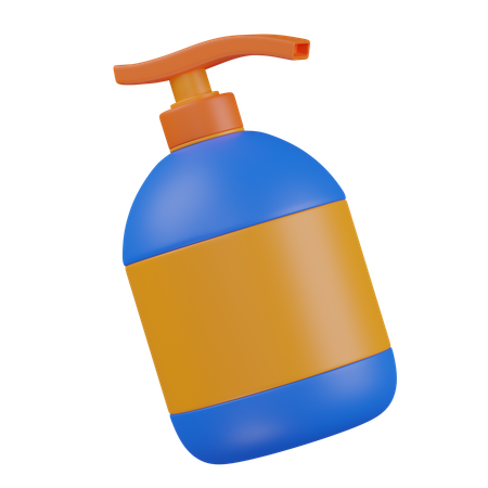 Body wash  3D Icon
