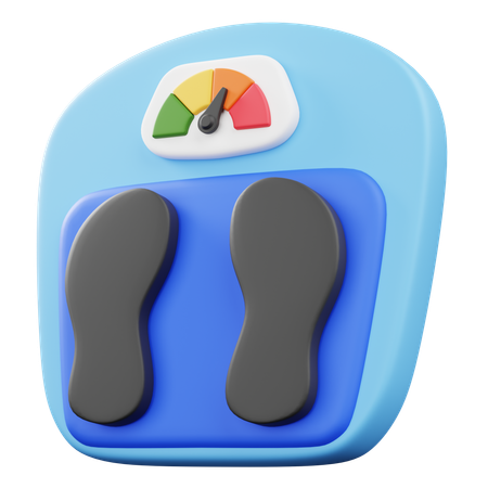Body Weight Scale  3D Icon