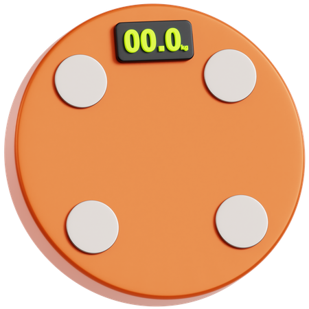 Body Weight Scale  3D Icon