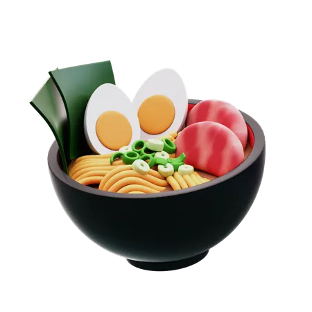 Ramen au bœuf  3D Icon