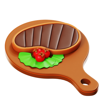 Steak de bœuf  3D Icon