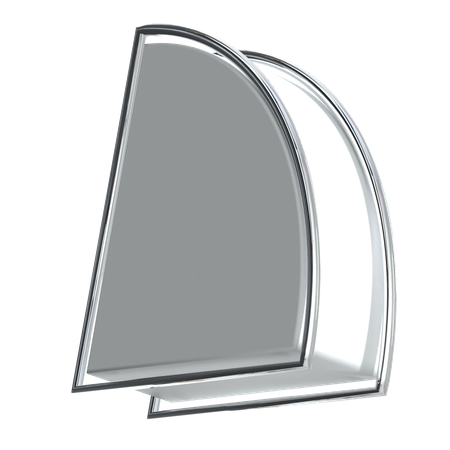 Bogen abstrakte Form  3D Icon