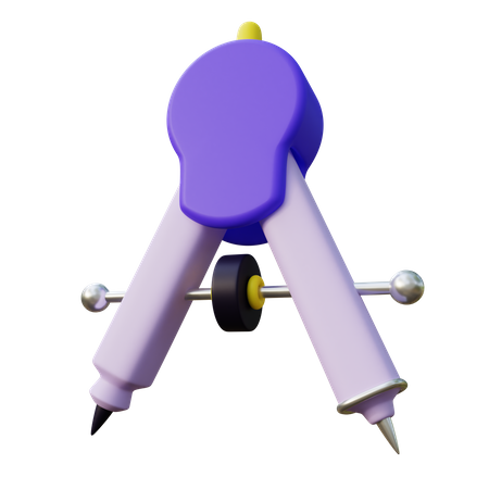 Bogenkompass  3D Icon