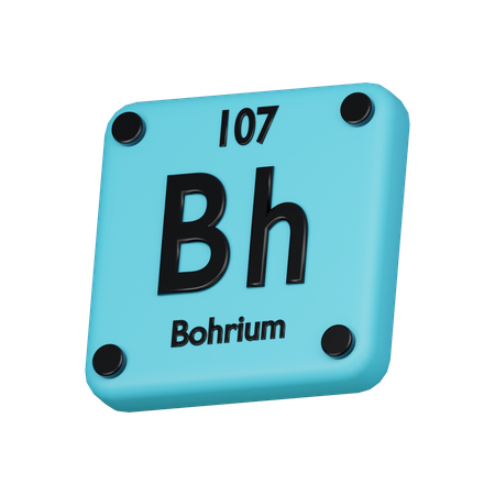 Bohrium  3D Icon