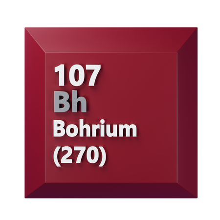 Bohrium  3D Icon