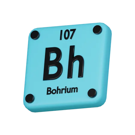 Bohrium  3D Icon