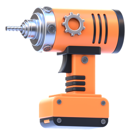 Bohrmaschine  3D Icon