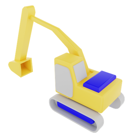 Bohrtraktor  3D Icon