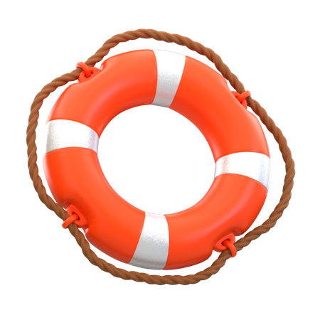 Bóia de segurança  3D Icon