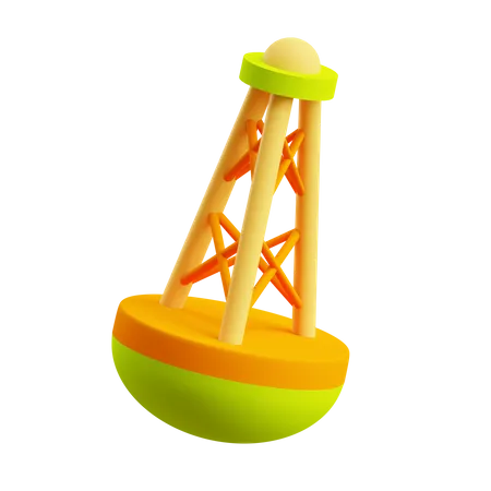 Bóia de navio  3D Illustration