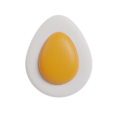 Boil Egg  3D Icon