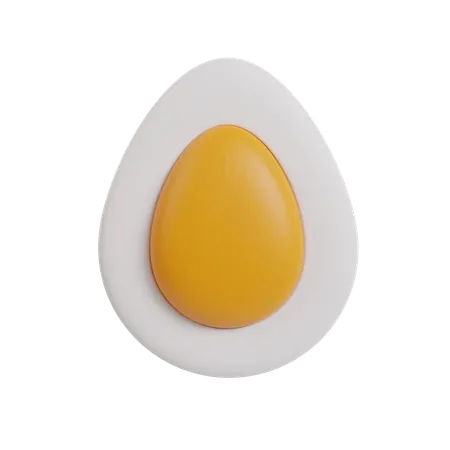 Boil Egg  3D Icon