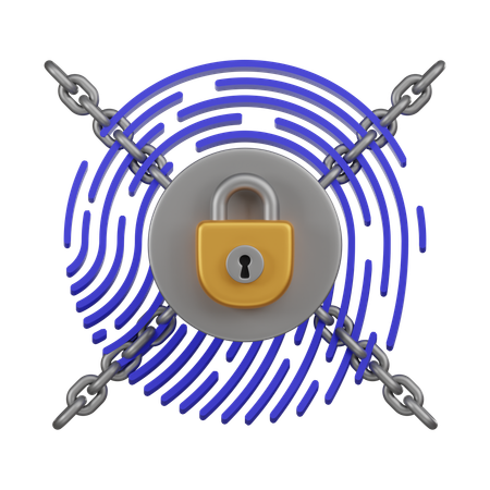 Boimetric Security  3D Icon