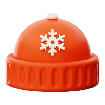 Boina de natal  3D Icon