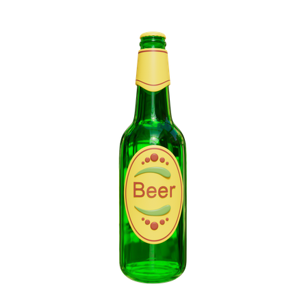 Boire de la bière  3D Icon