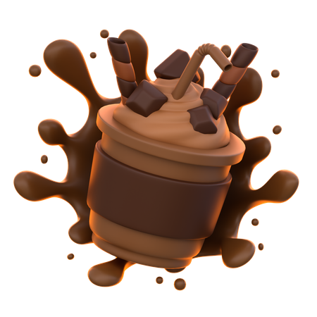 Boisson au chocolat  3D Icon