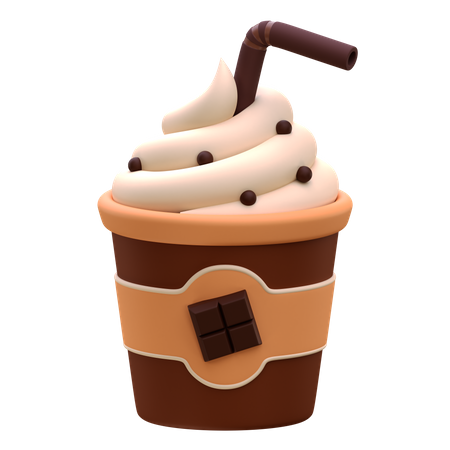 Boisson au chocolat  3D Icon