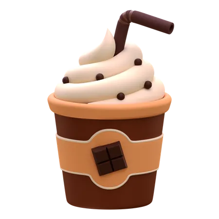 Boisson au chocolat  3D Icon