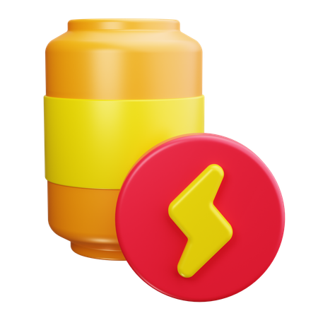 Boisson énergisante  3D Icon