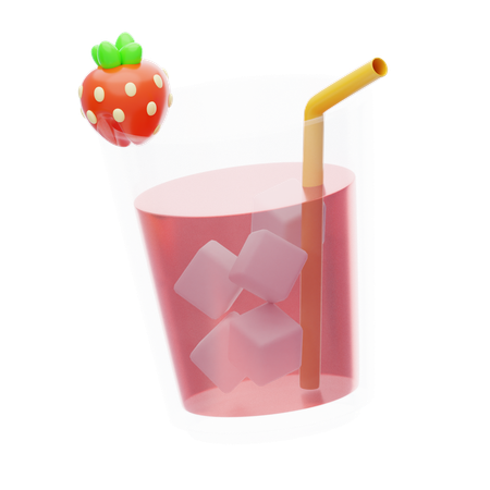 Boisson froide  3D Icon