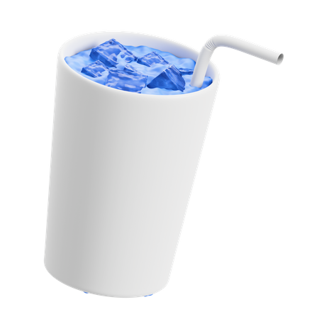 Boisson glacée  3D Icon