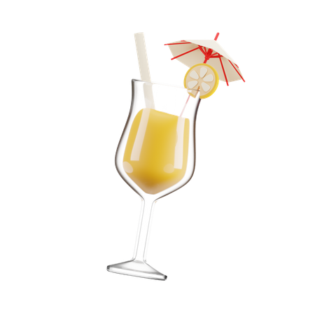 Boisson tropicale  3D Icon