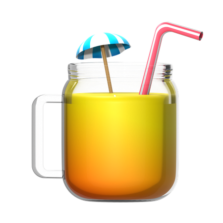 Boisson tropicale  3D Icon