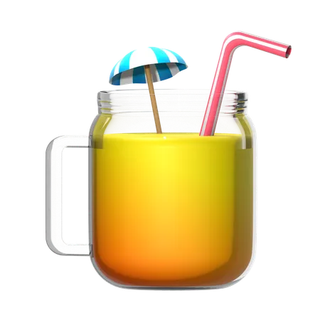 Boisson tropicale  3D Icon