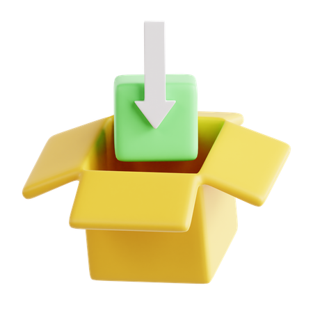 Boîte  3D Icon