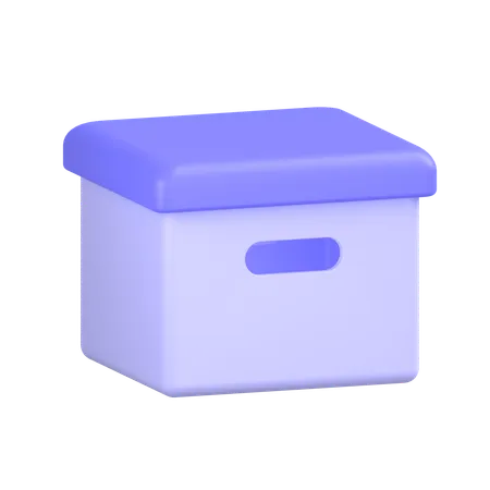 Boîte  3D Icon