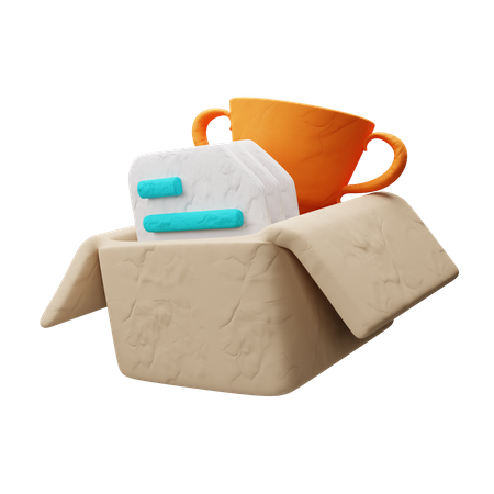 Boîte  3D Icon